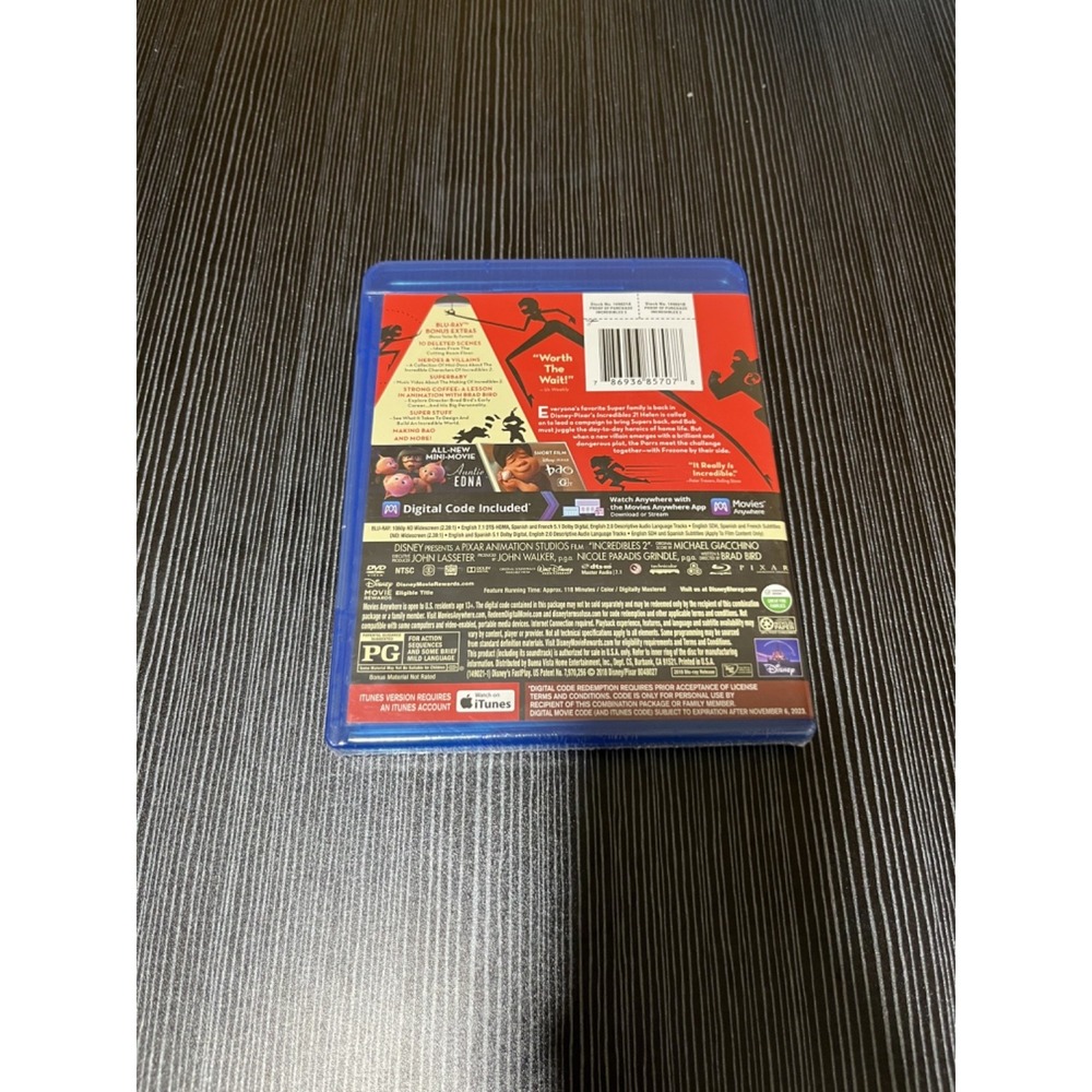 Incredibles 2 (Blu-ray, 2018) - Picture 2 of 2